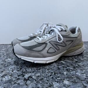 Women’s Size 10.5 New Balance 990v4 Sneakers Made in USA Castlerock Gray 2A